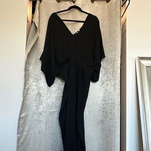 Asos Curve black jumpsuit